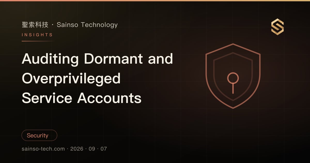 Auditing Dormant and Overprivileged Service Accounts