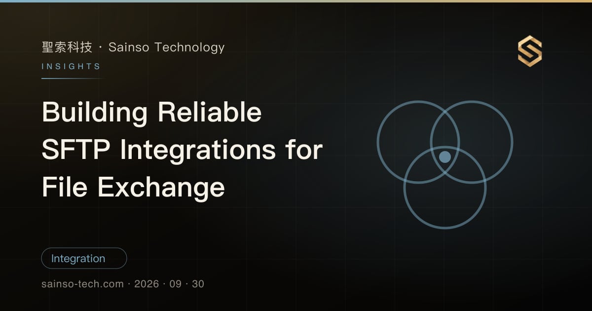 Building Reliable SFTP Integrations for File Exchange