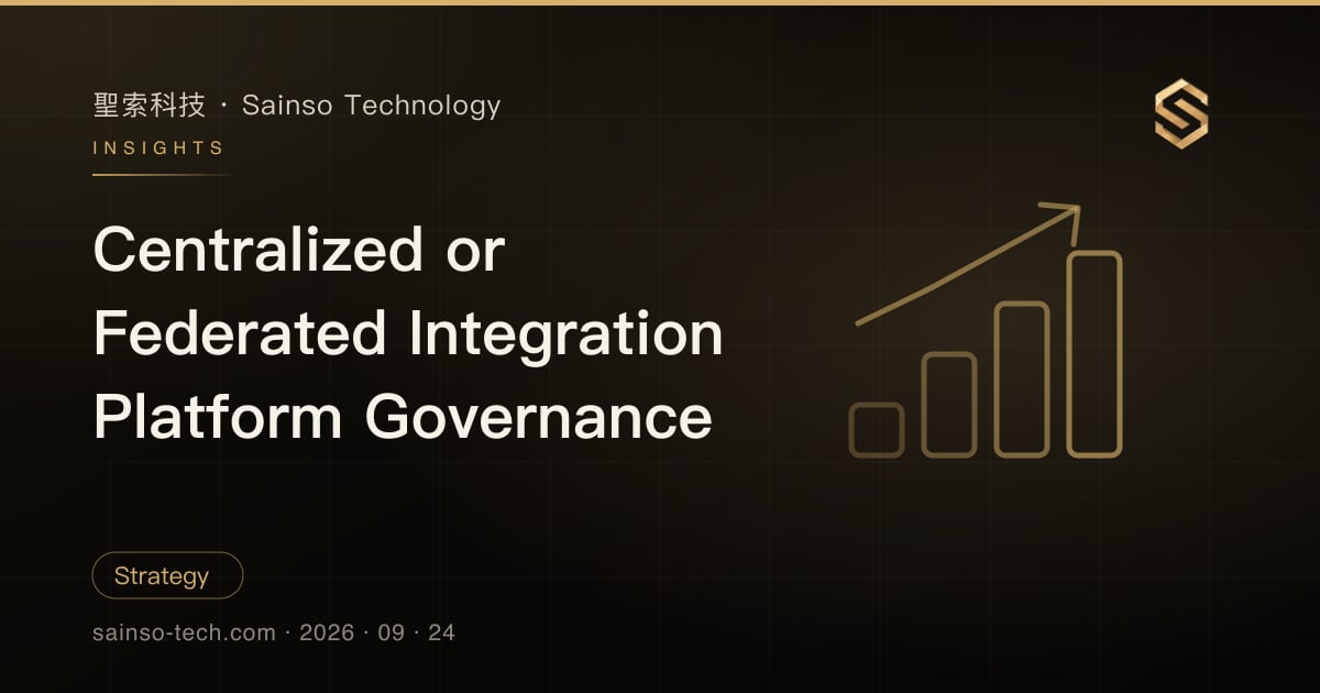 Centralized or Federated Integration Platform Governance