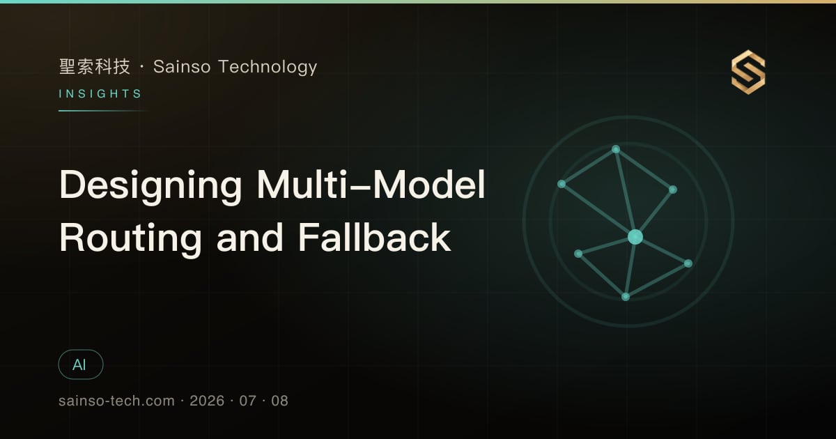 Designing Multi-Model Routing and Fallback