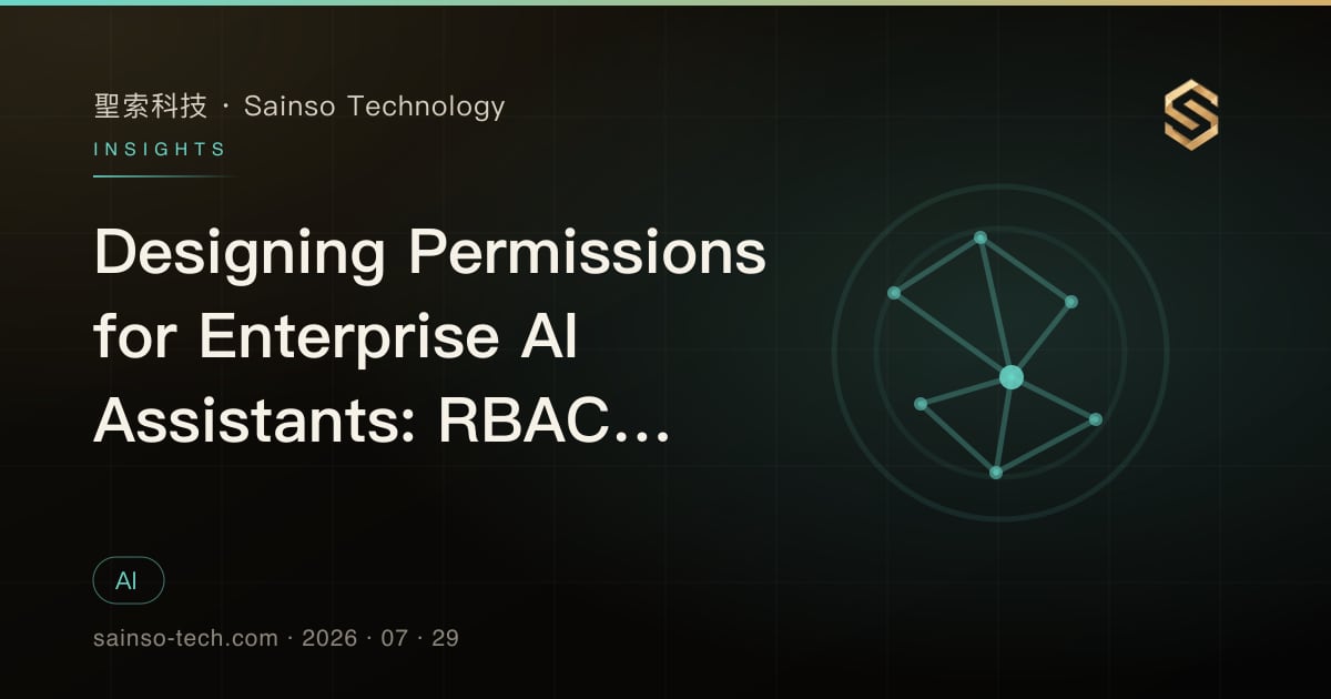 Designing Permissions for Enterprise AI Assistants: RBAC, Masking, and Query Scope