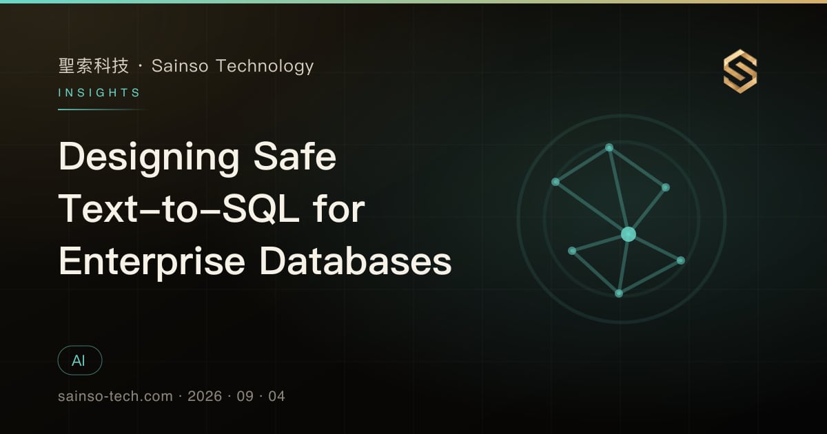 Designing Safe Text-to-SQL for Enterprise Databases