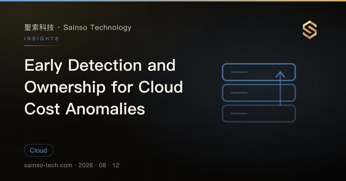 Early Detection and Ownership for Cloud Cost Anomalies
