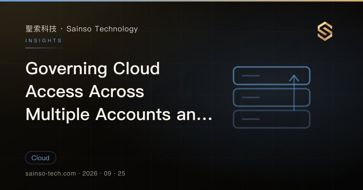 Governing Cloud Access Across Multiple Accounts and Projects