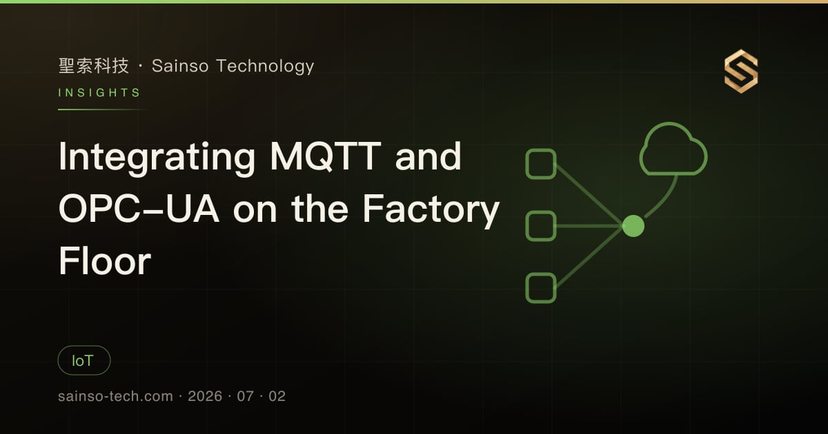 Integrating MQTT and OPC-UA on the Factory Floor