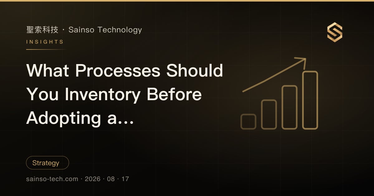What Processes Should You Inventory Before Adopting an Enterprise AI Assistant?