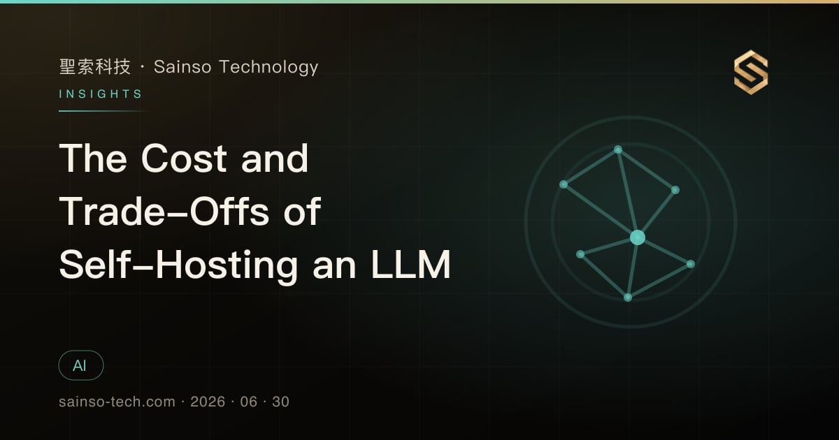 The Cost and Trade-Offs of Self-Hosting an LLM