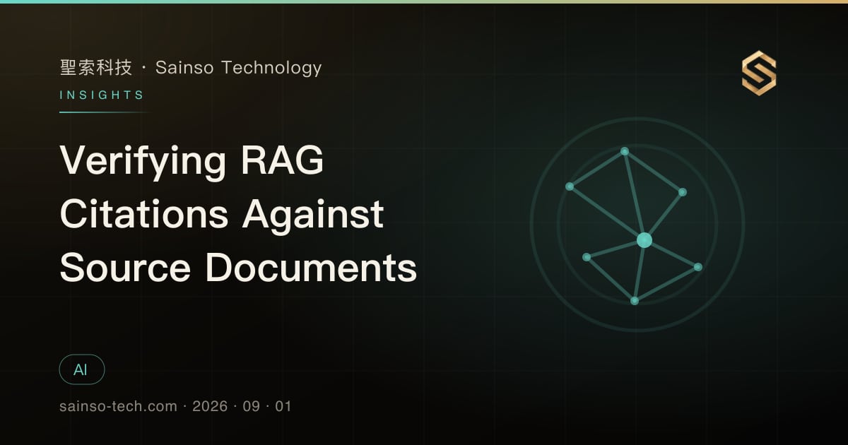 Verifying RAG Citations Against Source Documents